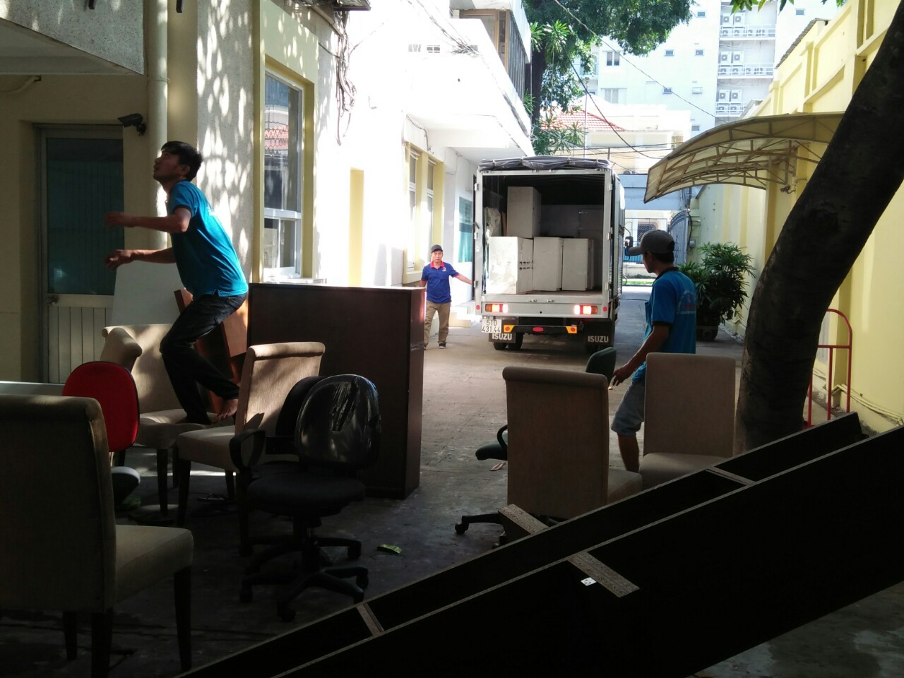 Quá trịnh cho thuê tại dịch vụ vận tải Tiến Đạt