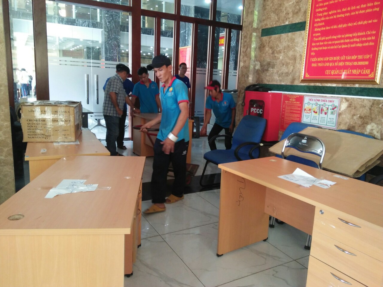 CHUYỂN VĂN PHÒNG TRỌN GÓI TẠI TPHCM